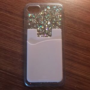 Glittery iPhone case iPhone 7